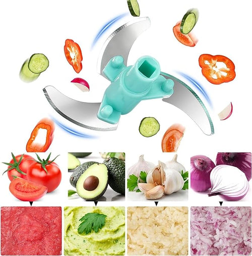 3-Blade Manual Vegetable Chopper
