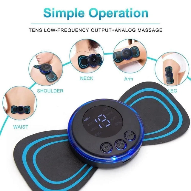 Rechargeable Electric Massager with 8 Modes