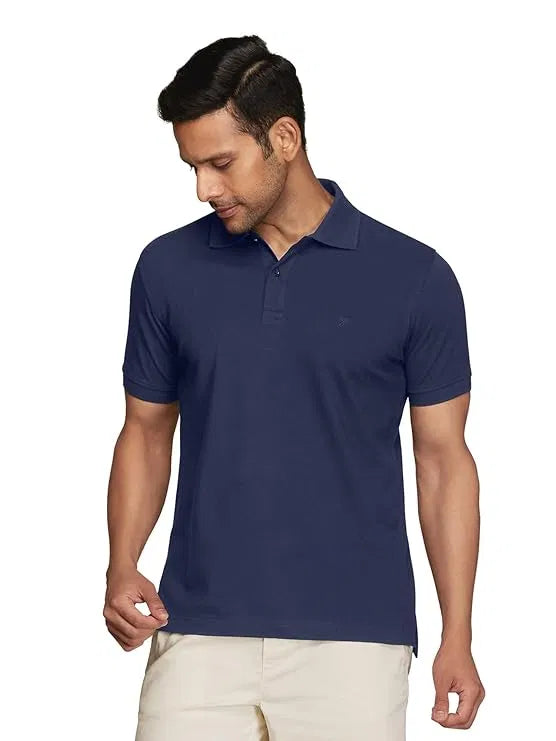 Men's Casual Polo Neck T-Shirt