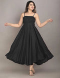 Elegant Black Maxi Dress for Women